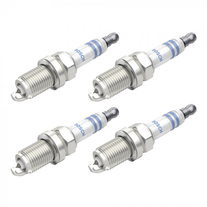 Set 4 bujii scanteie Bosch pentru Honda Civic, Hyundai ix55, Sonata V, Tucson, Kia Opirus, Sportage, Mitsubishi Eclipse, Lancer VIII, Outlander, Suzuki Grand Vitara, Toyota Hiace, Previa, Prius, Rav 4 [1]