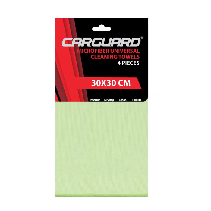 Set 4 lavete microfibra 30x30cm Carguard [1]