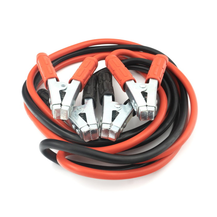 Cabluri Transfer Curent Auto 1000A, Lungime 3M, Grosime 13mm, Cleme Izolate, Pornire Motor Benzina si Diesel (Aluminiu Cuprat) [4]