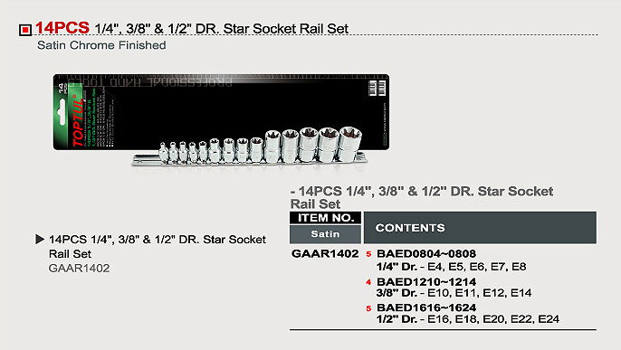 Set cap tub-torx int-14pcs [2]