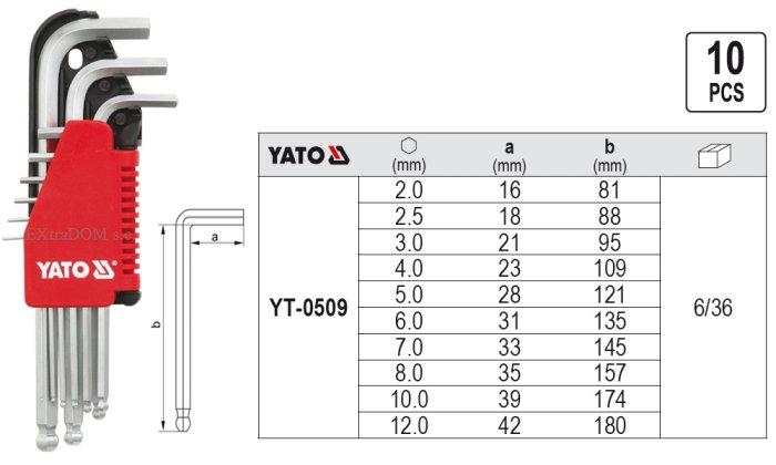 SET CHEI IMBUS 10BUC 2-12MM CR-V [1]