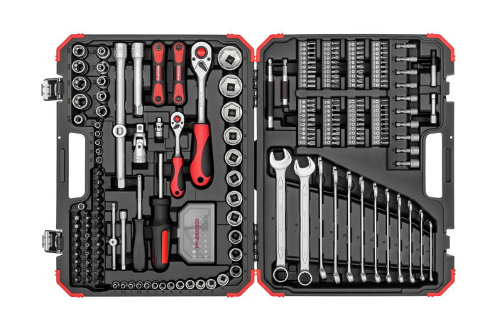 Set chei tubulare 1/4" + 1/2", 232 buc [1]