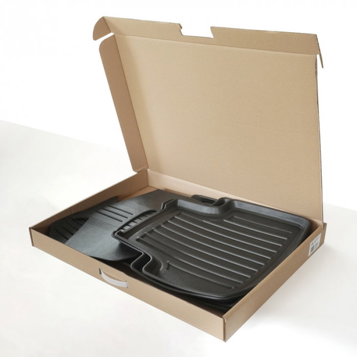 Set 4 buc Covorase Auto Cauciuc Umbrella Pentru Dacia Spring Electric 2022- [7]