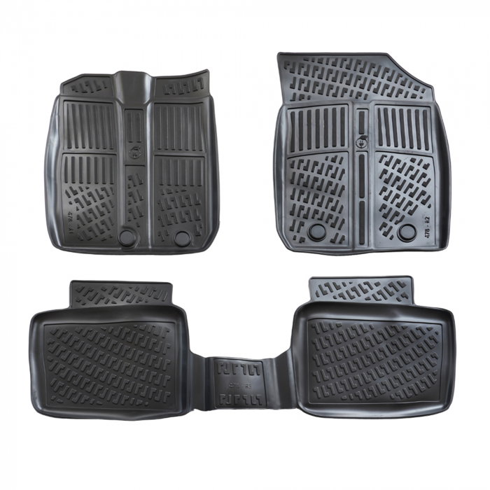Set 4 buc Covorase Auto Cauciuc Umbrella Pentru Dacia Spring Electric 2022- [1]