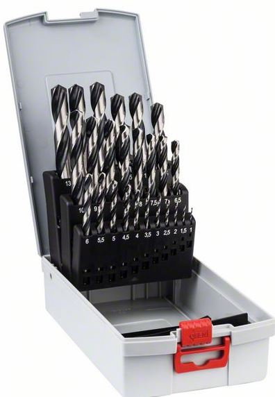 Set de 25 de burghie spirale HSS PointTeQ ProBox [1]