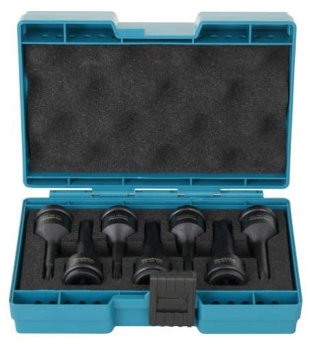 Set de biti TORX 1/2" IMPACT BLACK (7 buc.) in cutie de plastic [1]