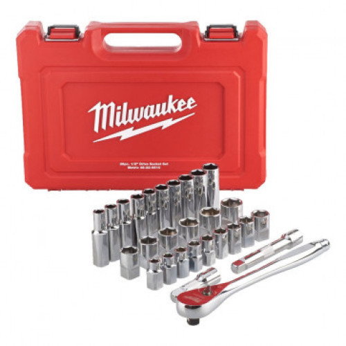 Set de chei tubulare 1/2" Milwaukee, 28buc [1]
