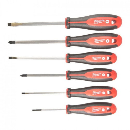 Set de surubelnite cu maner cu trei-fete, set2, 6buc [1]
