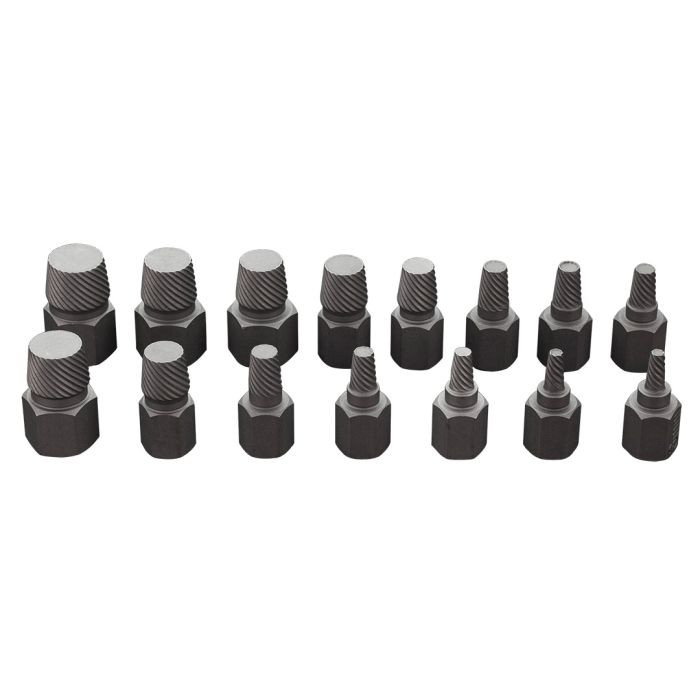 Set extractoare suruburi, 1/2'', 15 piese, CrMo [2]