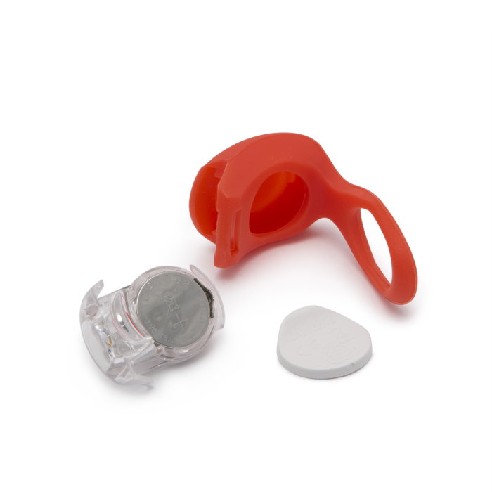 Set lumini LED bicicletă (Față Alb + Spate Roșu) - TPE rezistent la apă, 3 moduri [3]