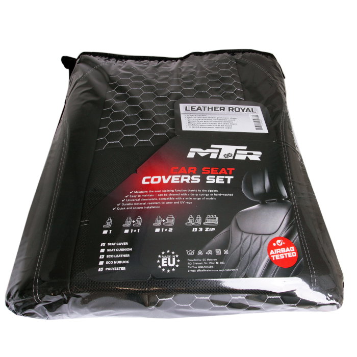 Set Huse scaune universale Piele [2]