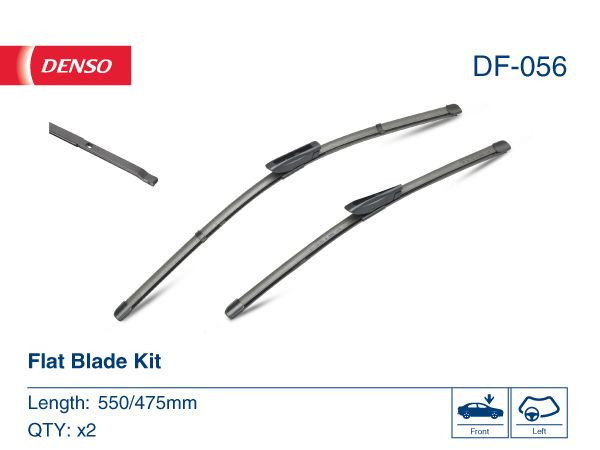 Set Lamela stergator Denso Flat 550/475 mm [1]