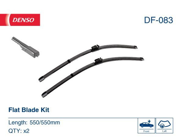 Set Lamela stergator Denso Flat 550/550 mm [1]