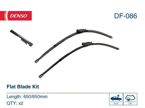 Set Lamela stergator Denso Flat 650/650 mm [1]