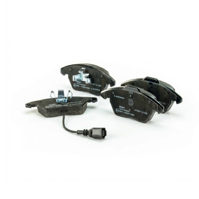 Set Plăcuțe Frână Față DELPHI - Skoda Octavia 2, Superb 2, Rapid, Fabia 3 (Cu Senzor) [1]