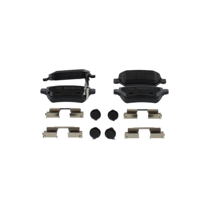 Set Plăcuțe Frână Spate BOSCH - Opel Astra G, Astra H, Zafira A/B, Meriva, Corsa C - Sistem Lucas [1]