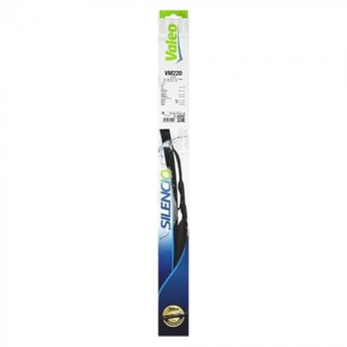 Set stergatoare Valeo Silencio 525/475mm VM220 pentru Audi A3, Fiat Stilo, Seat Cordoba, Ibiza III, Leon, Toledo II, Skoda Octavia, VW Bora, Golf IV [1]