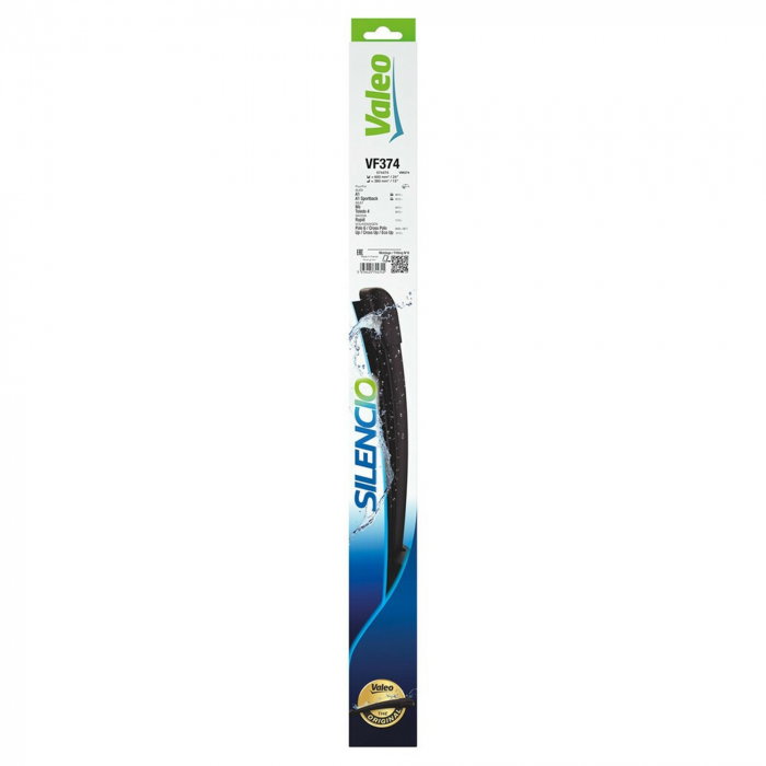 Set stergatoare Valeo Silencio 600/380mm VF374 pentru Audi A1, Seat Toledo IV, Skoda Citigo, Rapid, VW Polo V, UP [1]