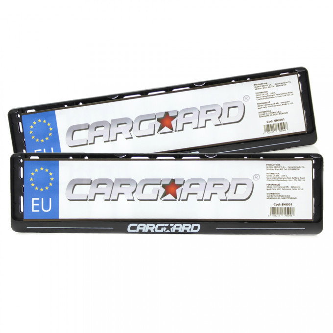 Set suporti pentru numerele de inmatriculare - CARGUARD [1]