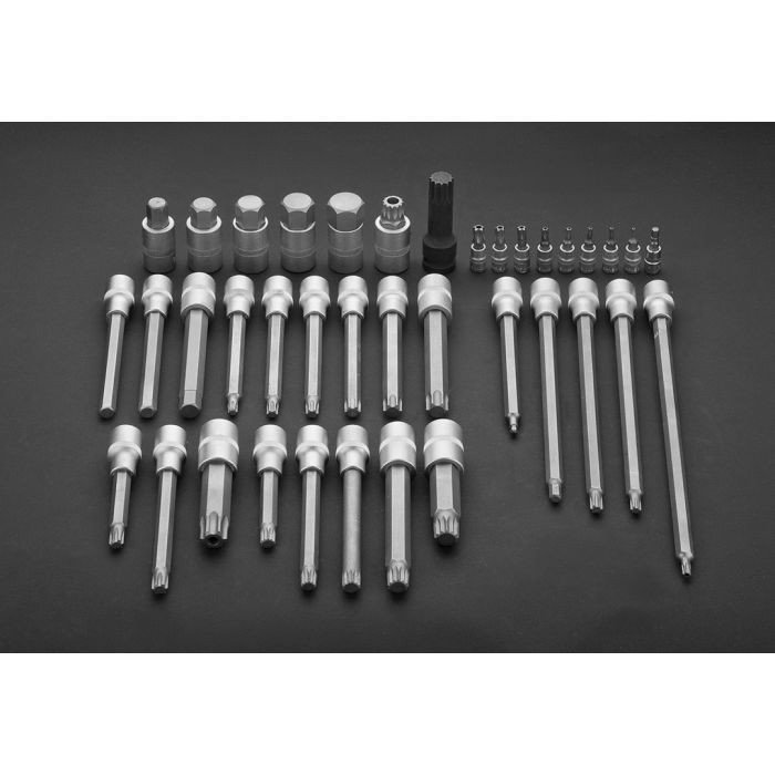 Set tubulare cu bit Torx scurt si lung 1/2 " set 38pcs [3]