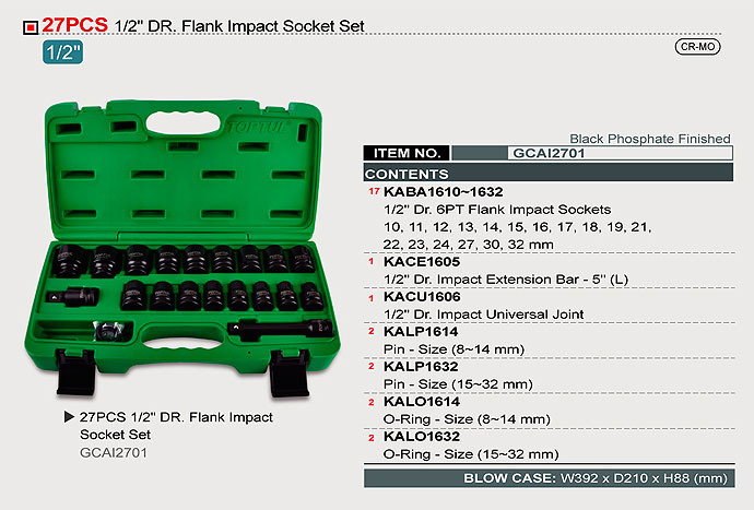 Set tubulare impact 1/2 27 buc. [2]