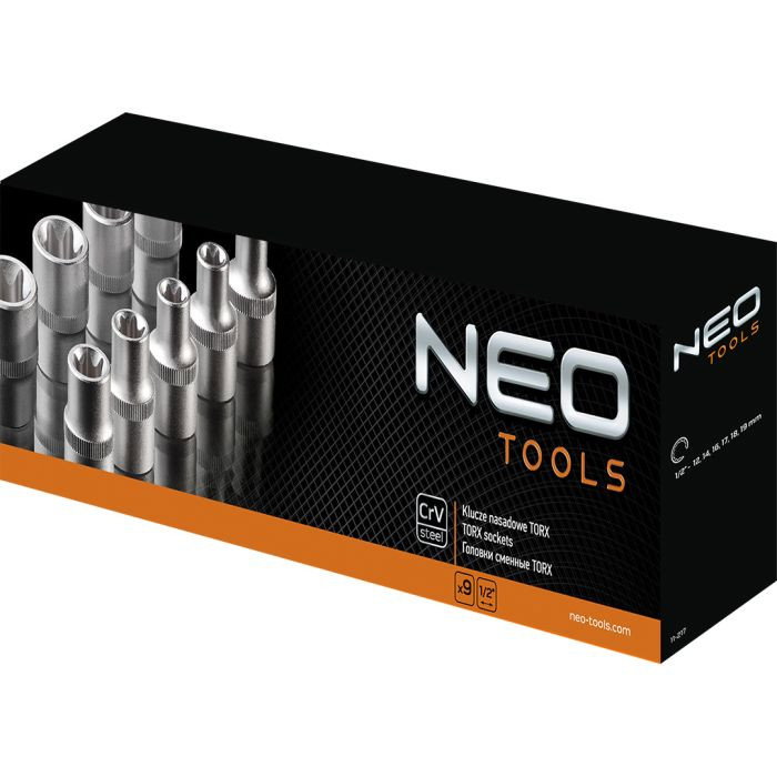 Set tubulare Torx1.2'' CrV 9 bucati [2]