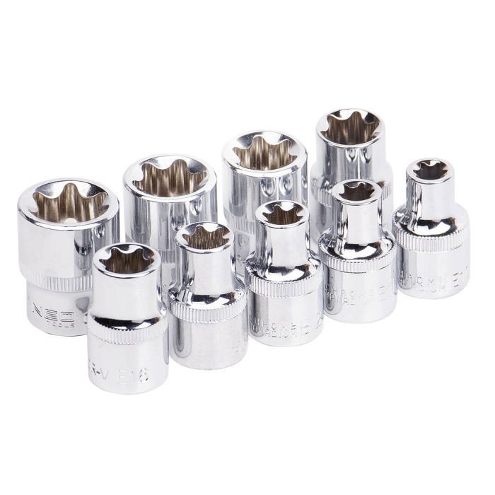 Set tubulare Torx1.2'' CrV 9 bucati [3]