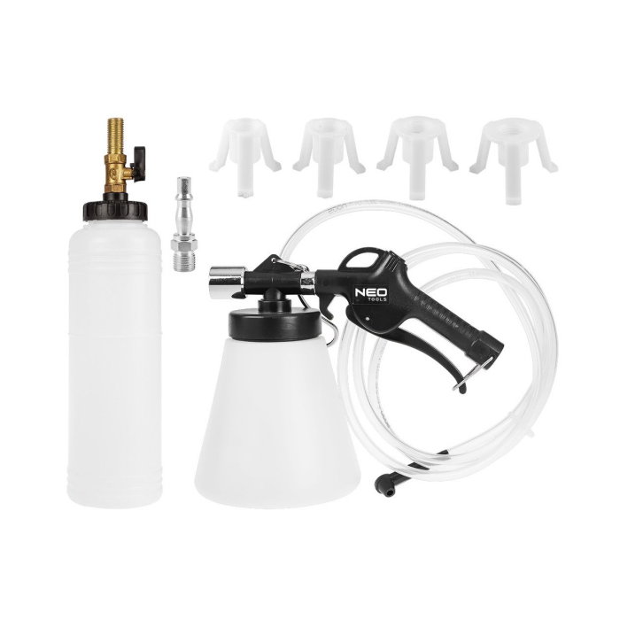 Set unelte pentru schimbarea lichidului de frana NEO Tools, material plastic, 90-120 psi [1]