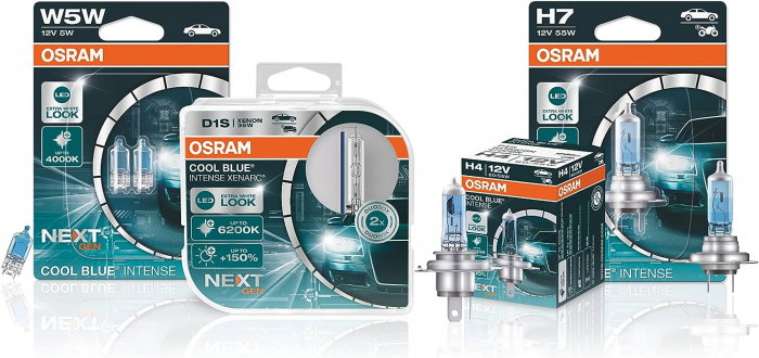 Set 10 becuri W5W 12V Osram Cool Blue Intense NextGen [4]