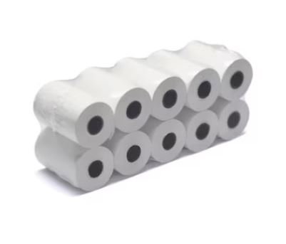 Set 10 role hartie termica 57mm latime X 18m lungime pentru case de marcat si pos [1]