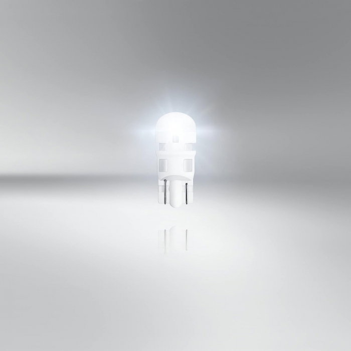 Set 2 becuri auxiliare LED W5W 12V Osram White Blister 6000K [3]