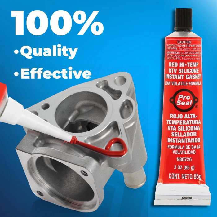 Silicon instant pentru etansare temperaturi inalte RTV Pro Seal rosu 85 gr [3]
