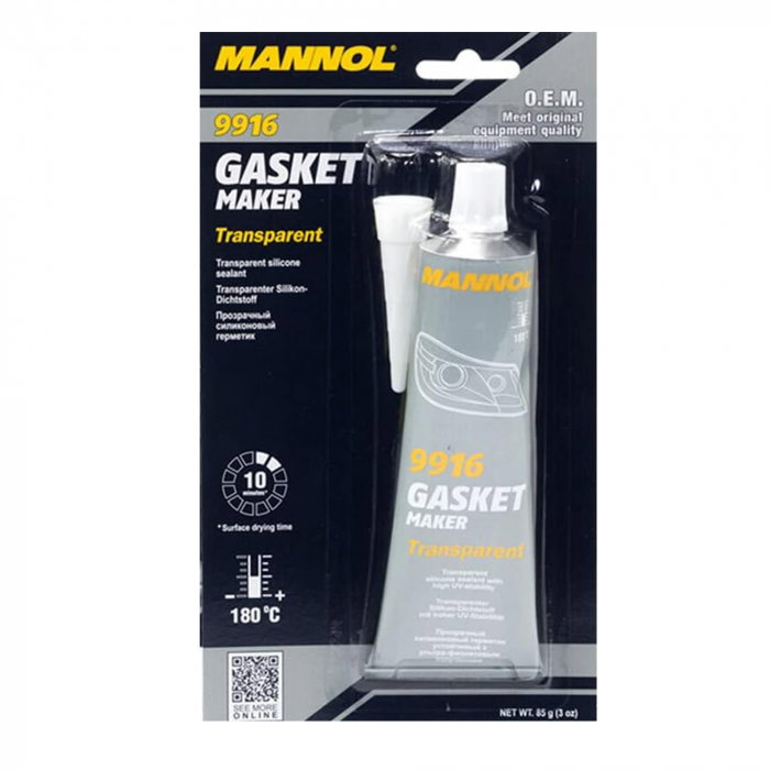 Silicon Mannol pentru etansare garnituri, transparent 85 gr [1]