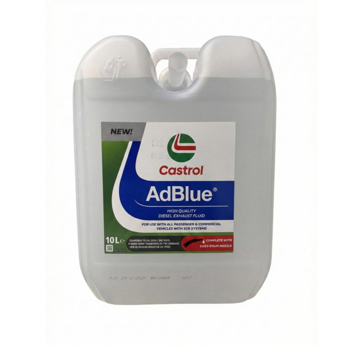 AdBlue Castrol 10 Litri - Soluție DEF Premium ISO 22241 - Pentru Motoare Euro 4, 5, 6 cu SCR [1]