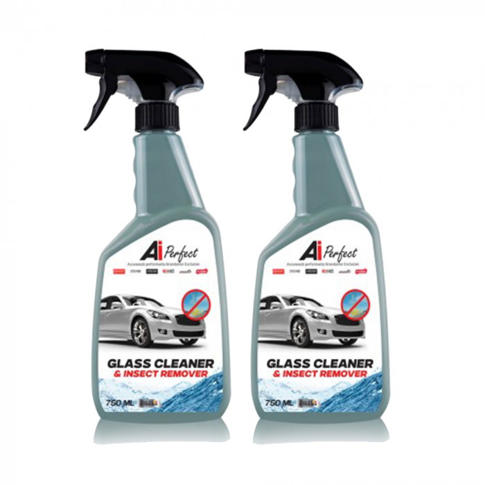 Pachet 2 x Solutie AI Perfect Glass Cleaner & Insect Remover 750 ml [1]
