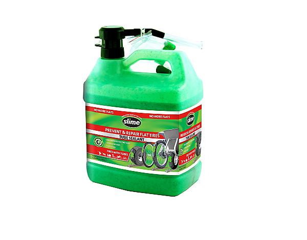 Solutie anti-pana cu pompa pt anvelope cu camera Slime 3.8L [1]