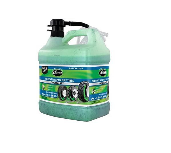 Solutie anti-pana cu pompa pt anvelope fara camera Slime 3.8L [1]