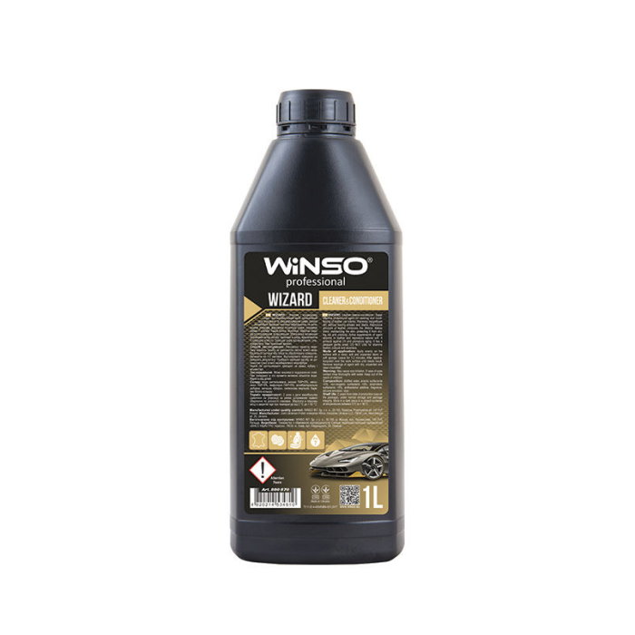 Solutie intretinere piele Winso Professional WIZARD Leather Cleaner-Conditioner 1L [1]