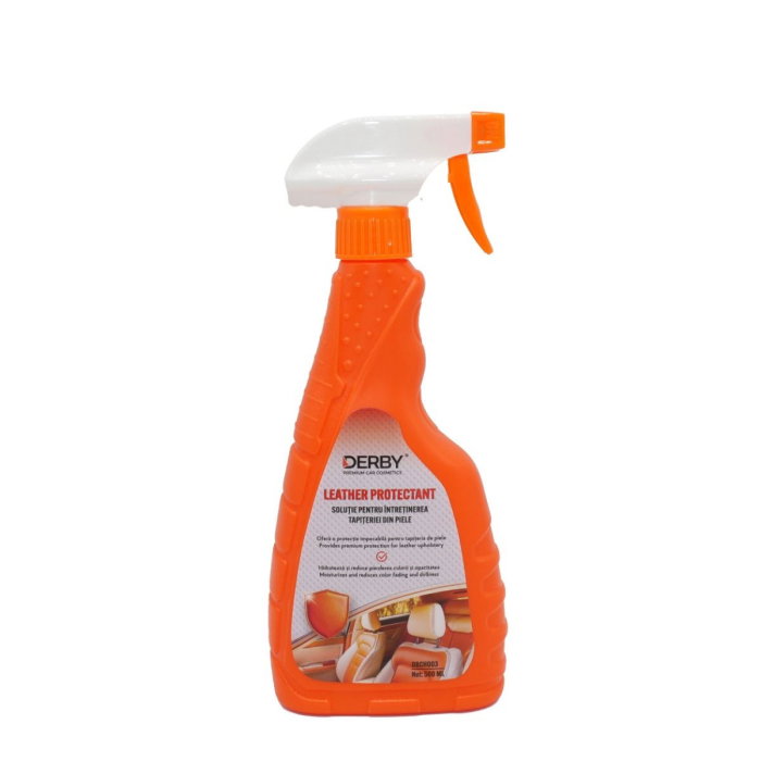Solutie intretinut tapiteria din piele, cu pulverizator 500ml DERBY [1]