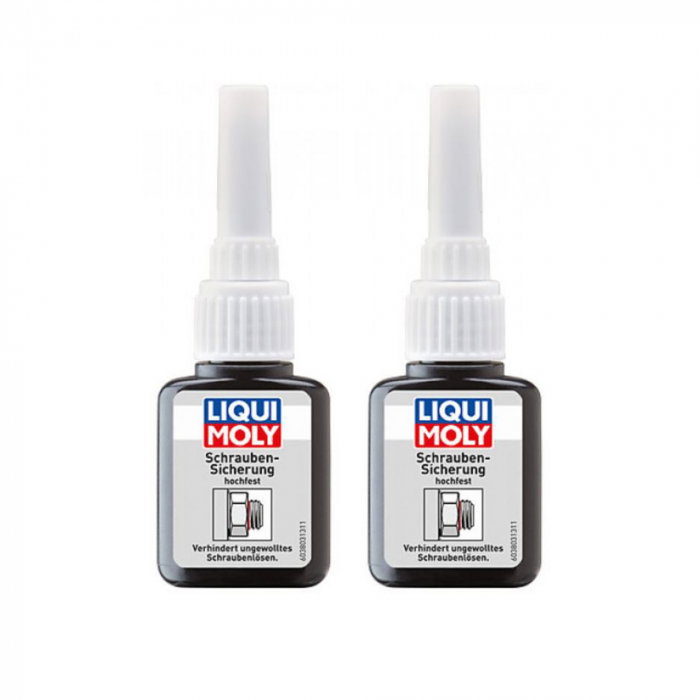 Pachet 2 buc Solutie Liqui Moly fixare șuruburi - rezistență mare 10 grame [1]