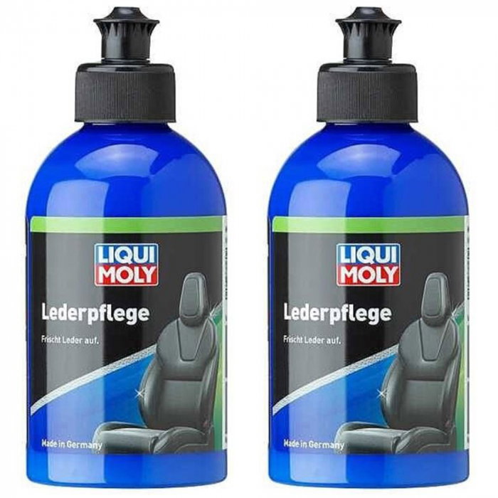 Pachet 2 x Solutie Liqui Moly pentru intretinere tapiterie piele 250 ml [1]
