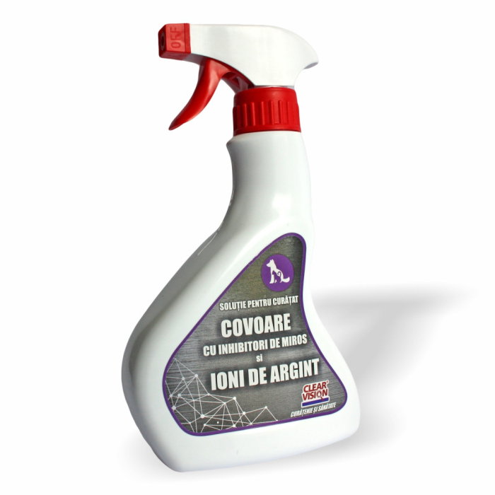 Solutie pentru curatat covoare cu ioni de argint si inhibitori de miros 500 ml [1]