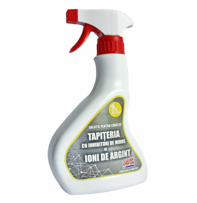Solutie pentru curatat tapiteria cu ioni de argint si inhibitori de miros 500 ml [1]