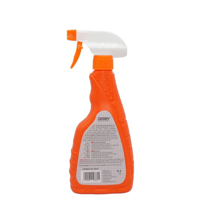 Solutie protectie suprafete din plastic, cu pulverizator 500ml DERBY [2]
