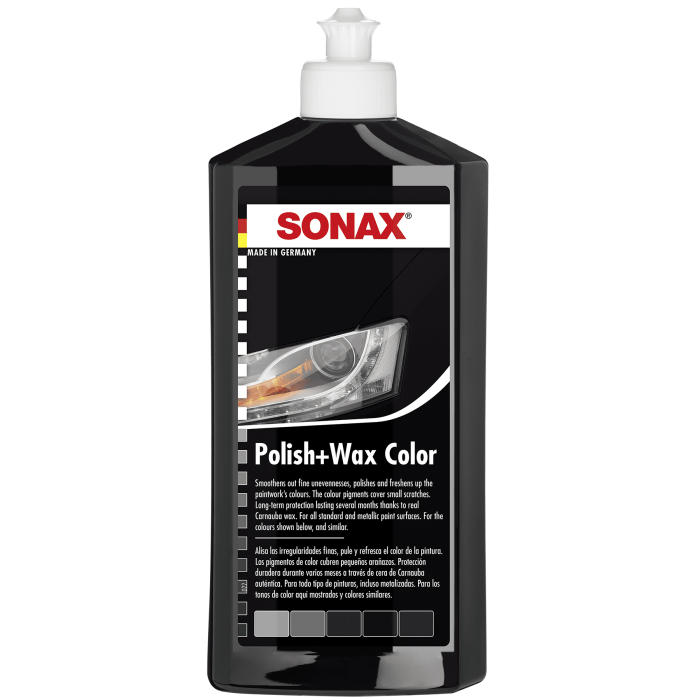 SONAXr PolishandWax NanoPro, pentru vopsea neagra, cod 296100 [1]