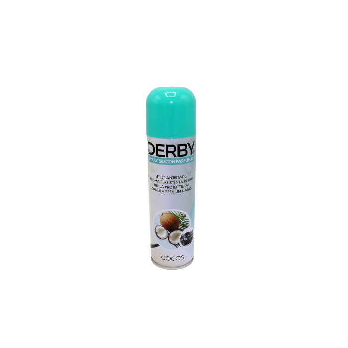 Spray cu silicon parfumat pentru bord Cocos 220ml DERBY [1]