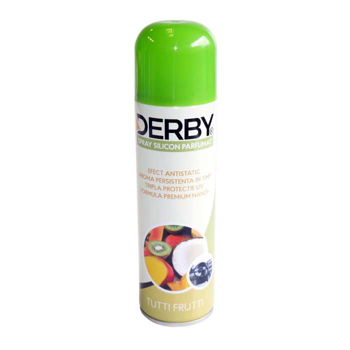 Spray cu silicon parfumat pentru bord Tutti Fruti 220 ml DERBY [1]