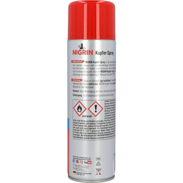 Spray cupru, Nigrin, 500 ml [1]