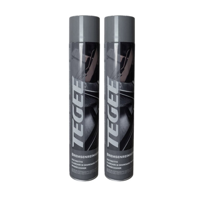 Pachet Economic 2 buc. Spray Curățare și Degresare Frâne Tegee, 2 x 750 ml (Total 1.5L) [1]