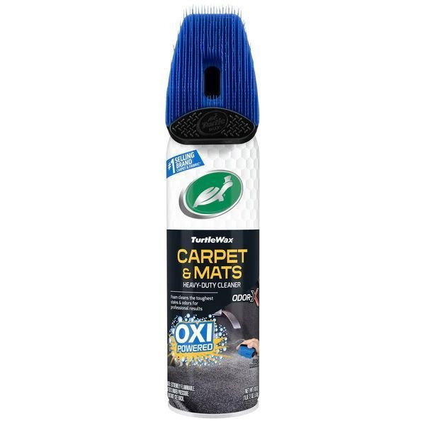 Spray curatat suprafete textile cu aplicator TURTLE WAX Carpet and Mats Heavy-Duty Cleaner 400 ml [1]